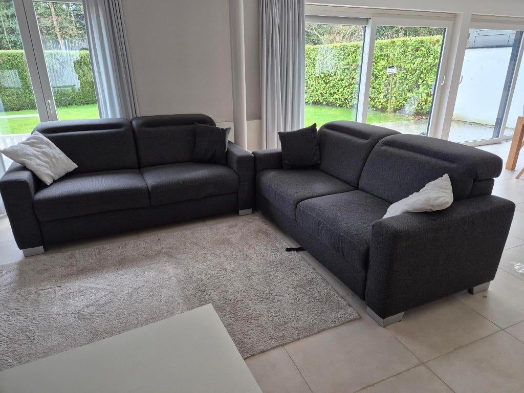 2 canapés Henders & Hazel modèles 2,5 places, Maison & Meubles, Canapés | Salons, Utilisé, Autres dimensions, Enlèvement