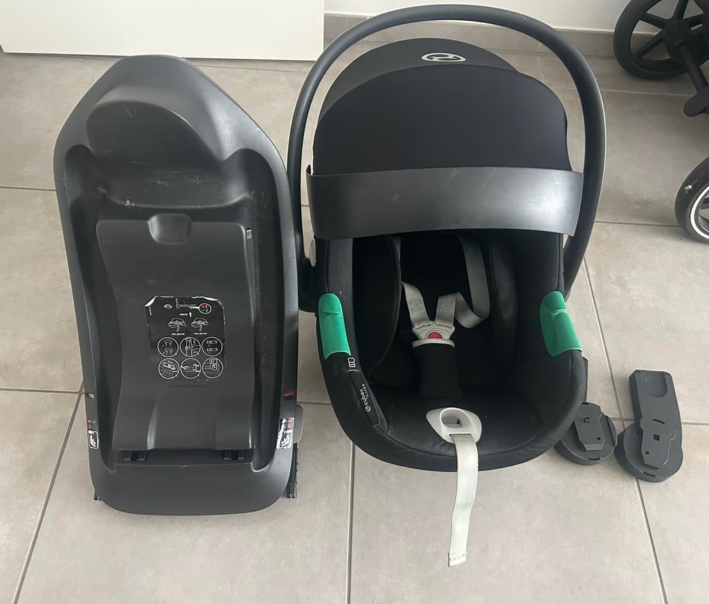 Siege auto, support et adaptateurs bebe cybex, Enlèvement, Comme neuf