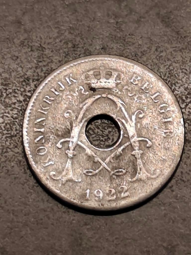 Belgische munt 1922, Enlèvement