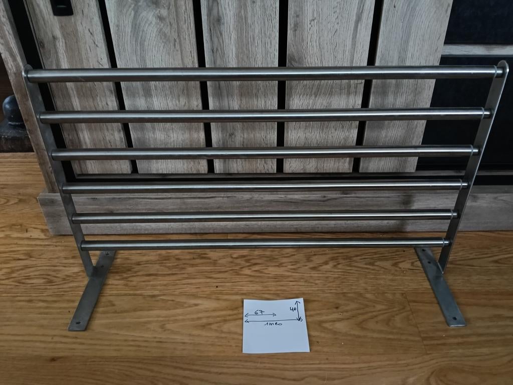 Verstelbare kapstok/legger, Ophalen