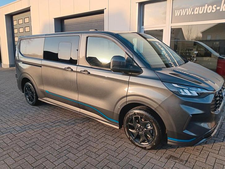Ford Transit Custom Sport 5pl L2 170pk AUT 42148exbtw trekha, Autos, Ford, Entreprise, Achat, Transit, ABS, Caméra de recul, Phares directionnels