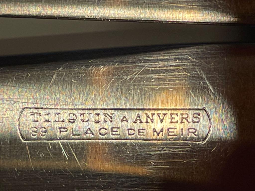 Couverts épais TILQUIN EN MÉTAL ARGENTÉ, Antiquités & Art, Enlèvement ou Envoi