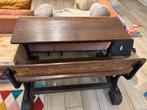 Houten vintage bureau, Huis en Inrichting, Ophalen, Gebruikt, Bureau