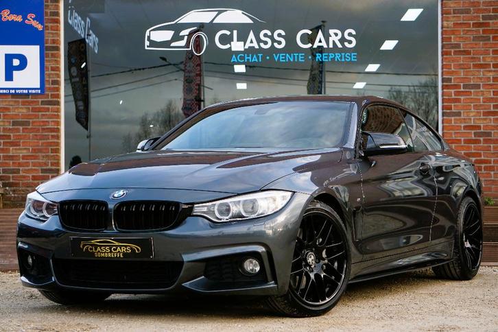 BMW 440i coupe AUTO PACK-M BELGE, Autos, BMW, Entreprise, Série 4, Essence, Euro 6, Coupé, 4 portes, Automatique, Argent ou Gris