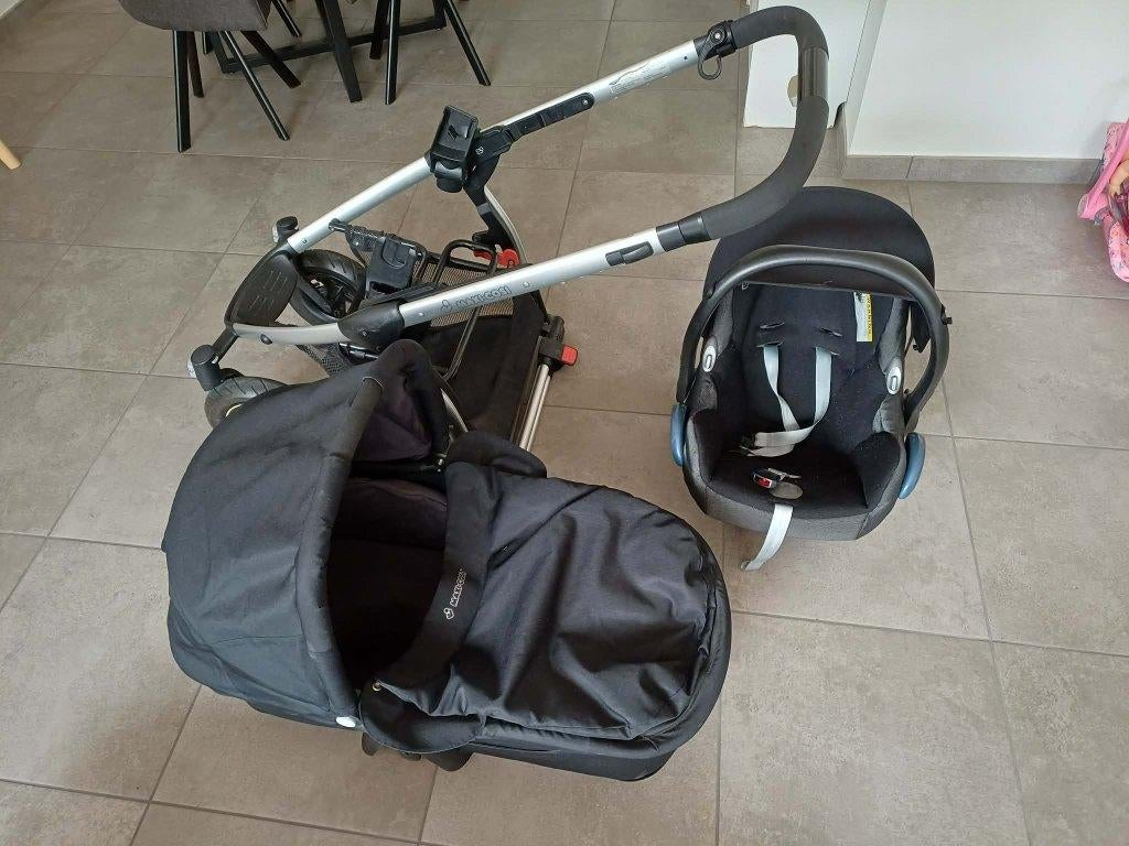 Reiswieg+maxi cosi+onderstel, Kinderen en Baby's, Ophalen, Zo goed als nieuw, Overige typen