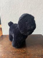 knuffel pluche zwarte hond - 15cm - Blackie, Ophalen of Verzenden, Hond