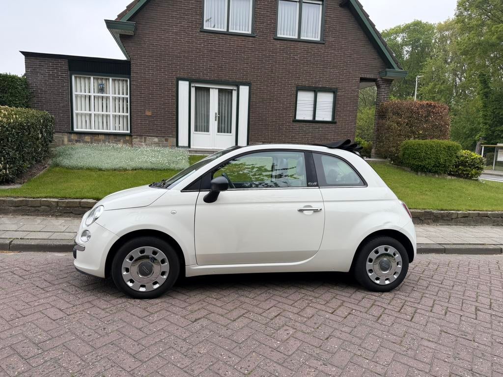 Fiat 500C 1.2i benzine 062000km Airco cabrio gekeurd, Auto's, Fiat, Bedrijf, Te koop, 500C, ABS, Airbags, Airconditioning, Bluetooth