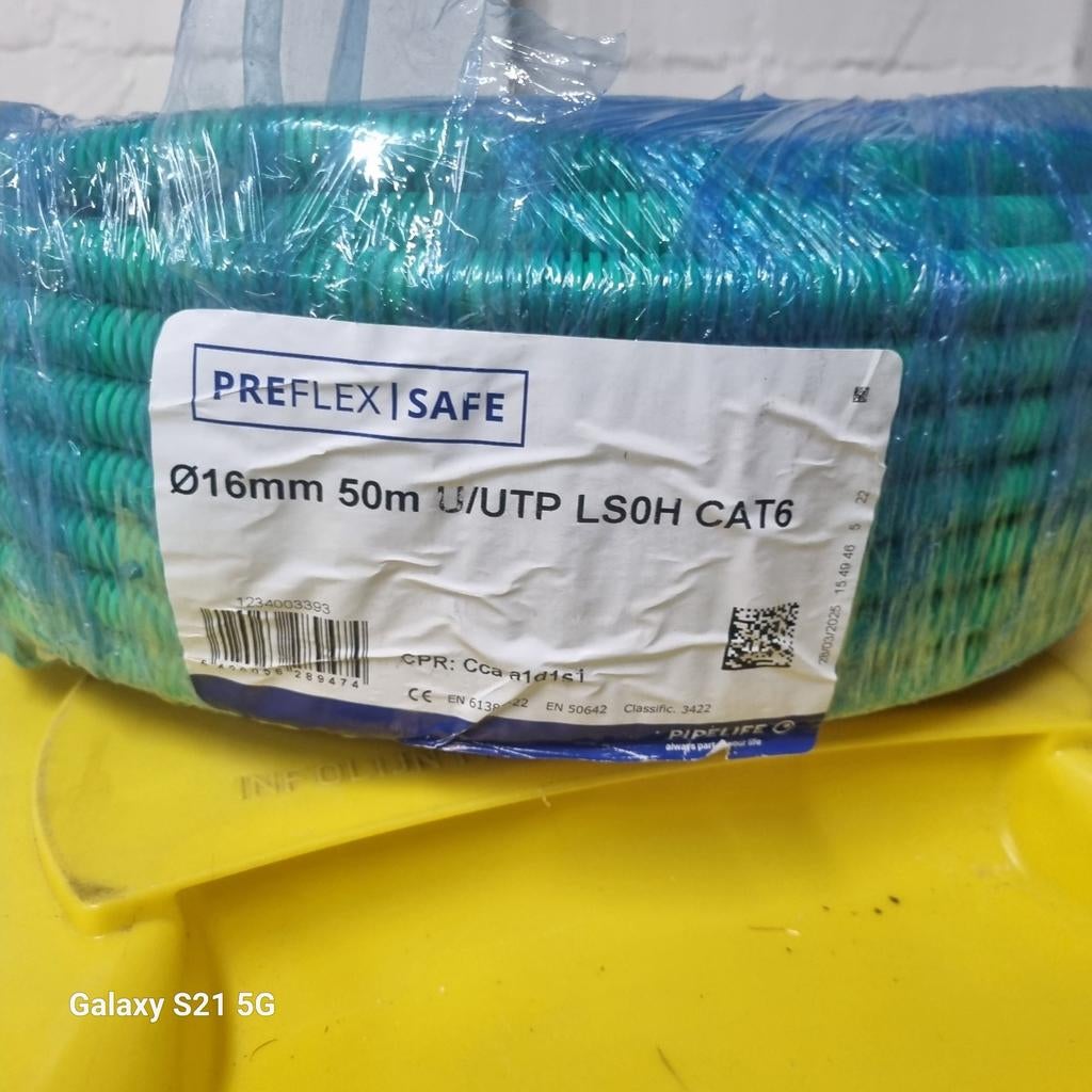 Te koop 41m U/UTP LSOH CAT6 KABEL, Ophalen
