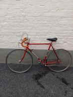 Oude koersfiets flandria, Ophalen