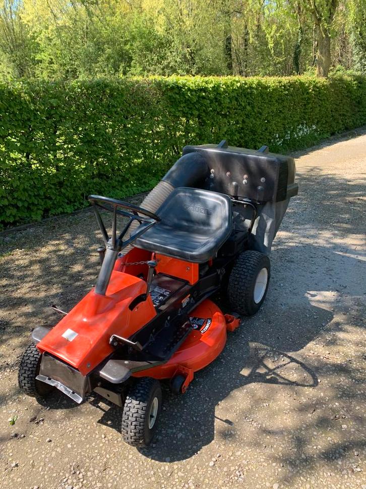 Aries zitmaaier, Tuin en Terras, Zitmaaiers, Zo goed als nieuw, Minder dan 90 cm, Opvangbak, Ophalen