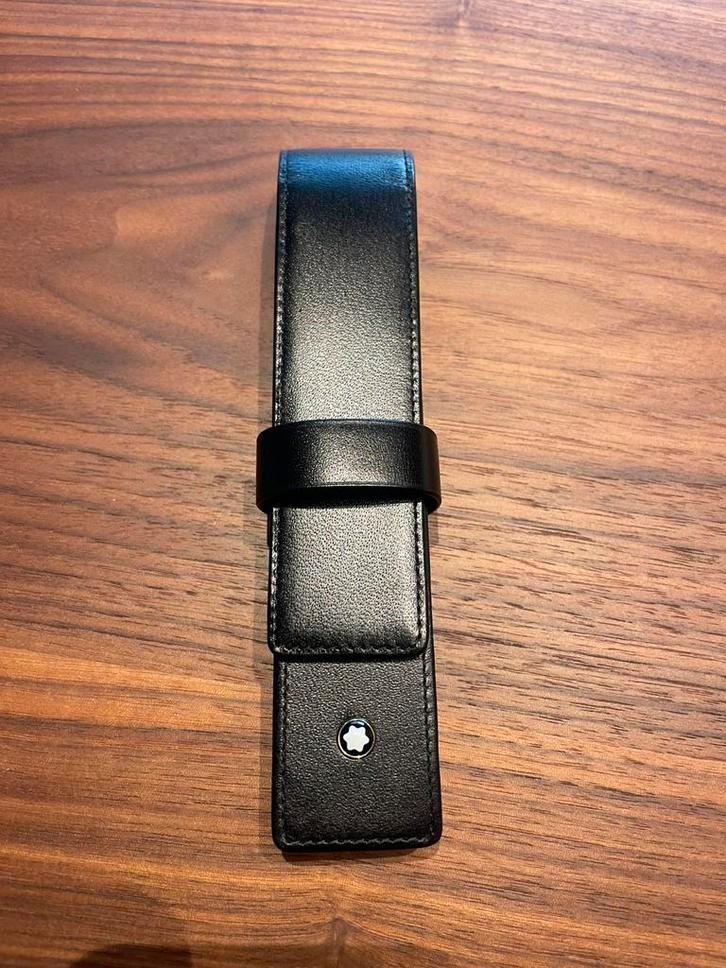 ÉTUI POUR 1 STYLO MONTBLANC MEISTERSTÜCK, Collections, Stylos, Comme neuf, Stylo, Enlèvement