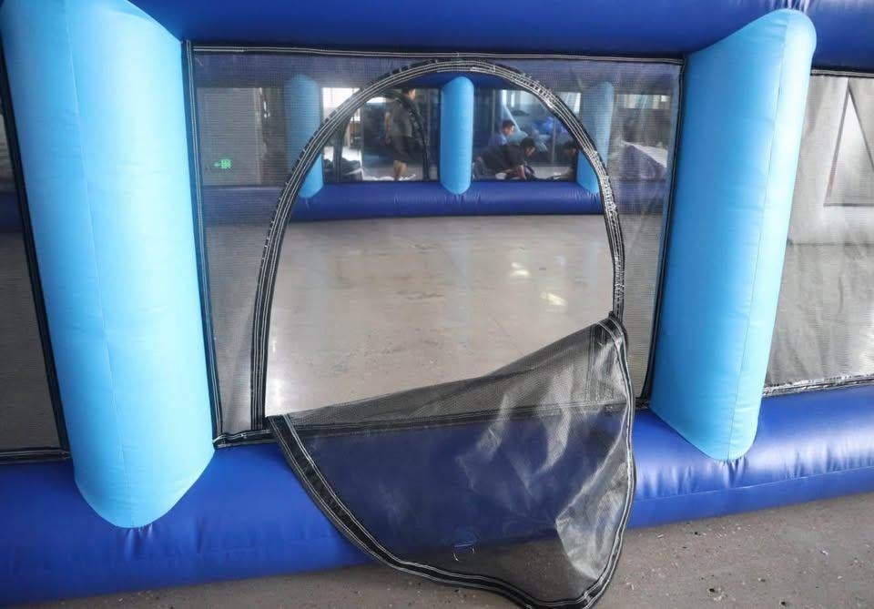 Opblaasbaar voetbalkooi TE HUUR !!, Ophalen of Verzenden, Nieuw