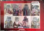 NOVA puzzel, Hobby & Loisirs créatifs, Sport cérébral & Puzzles, Enlèvement ou Envoi, 500 à 1500 pièces, Comme neuf, Puzzle
