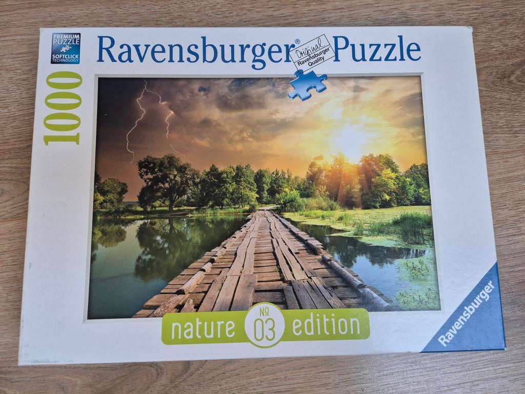 Ravensburger puzzel, Hobby & Loisirs créatifs, Sport cérébral & Puzzles, Enlèvement, 500 à 1500 pièces, Utilisé, Puzzle