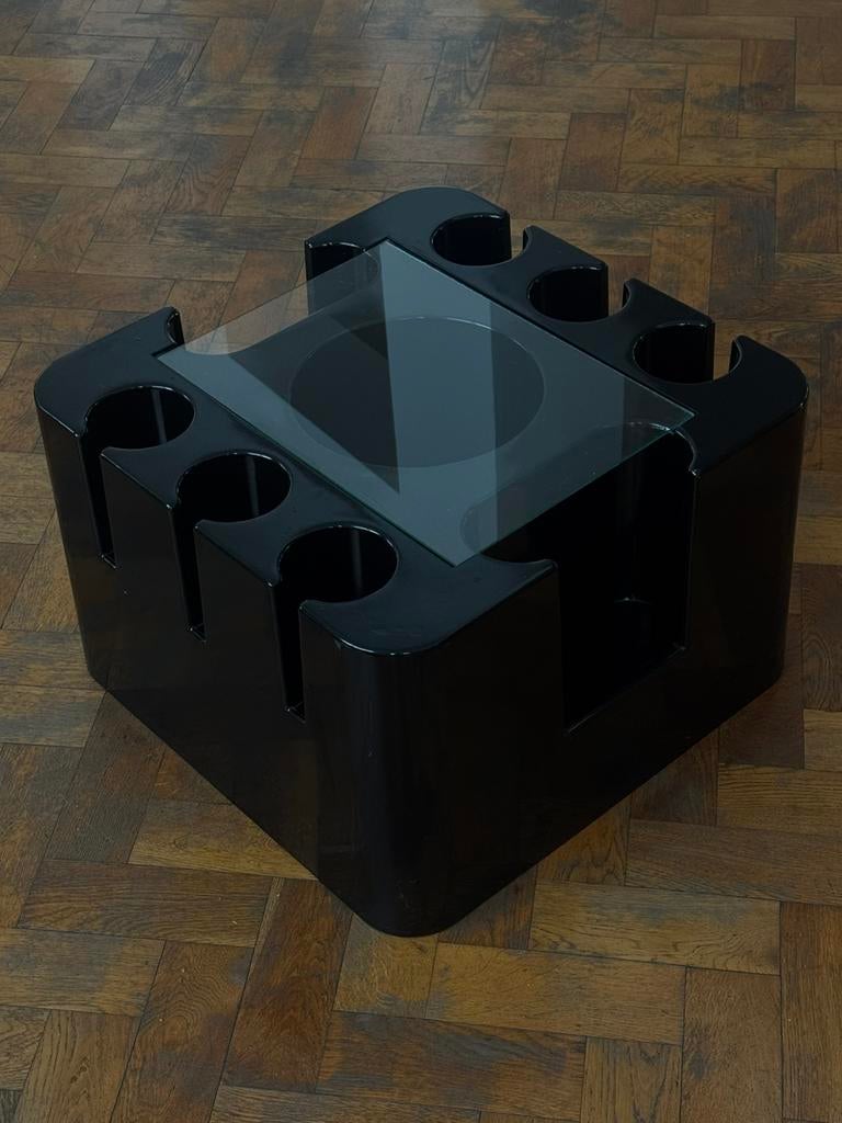 Space age Bacco Bar van Sergio Mazza voor Artimede, Ophalen, Zo goed als nieuw