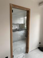 Set van 2 Glazen Pendeldeuren – 8mm Gehard Glas, Doe-het-zelf en Bouw, Ophalen, Zo goed als nieuw, Veiligheidsglas