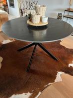table à manger ronde en marbre 6 personnes diam. 130, 100 à 150 cm, 100 à 150 cm, Autres matériaux, Rond