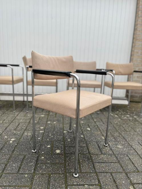 Chaises design des années 1970 par Martin Stoll, Maison & Meubles, Chaises, Utilisé, Synthétique, Brun, Enlèvement ou Envoi