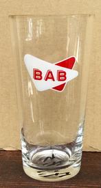 bier brouwerij glas Bab Aigle belgica wit rood facetten, Verzamelen, Ophalen of Verzenden, Zo goed als nieuw