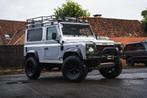Land Rover Defender 90 TD5 15P // EX BTW, Auto's, Grijs, 2 zetels, SUV of Terreinwagen, Zilver of Grijs