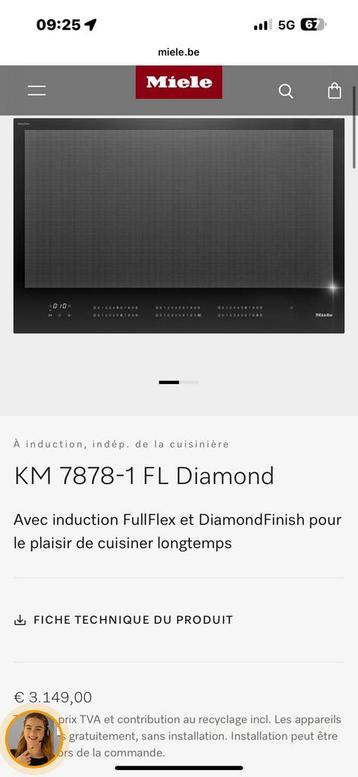 Taque miele neuf kM 7878/fl beschikbaar voor biedingen