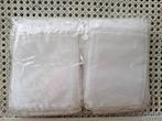 100 pochettes blanches à fermeture coulissante, Ophalen, Nieuw