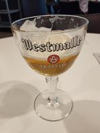 1 bierglas van het merk Westmalle trappist kleur doorgeven, Verzamelen, Biermerken, Ophalen