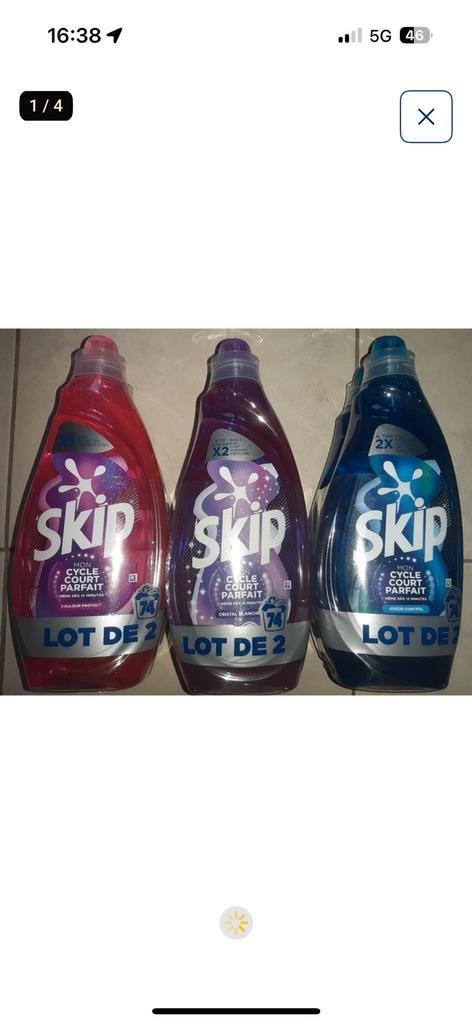 Lessive skyp ultra concentré adoucissants lénor, Maison & Meubles, Produits de nettoyage, Enlèvement ou Envoi