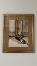 Mooie aquarelle, Ophalen