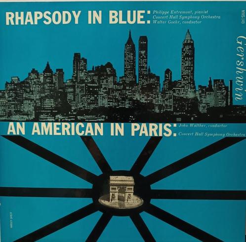 George GERSHWIN - Rhapsodie en bleu et Un Américain à Paris, CD & DVD, Vinyles | Classique, Comme neuf, Du modernisme à nos jours