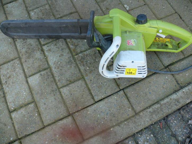 kettingzaag elektrisch, Bricolage & Construction, Outillage | Scies mécaniques, Comme neuf, Tronçonneuse, 30 à 70 mm, Enlèvement