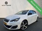 Peugeot 308 1.2 PureTech Allure Panoramadak Automaat GT-line, Auto's, Gebruikt, 610 kg, Wit, Leder