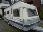 Fendt Topas 510 TG, 6/2004, 4 pers,1 eig, Safari room, MOVER, Caravans en Kamperen, Caravans, 2 aparte bedden, Rondzit, Microgolfoven