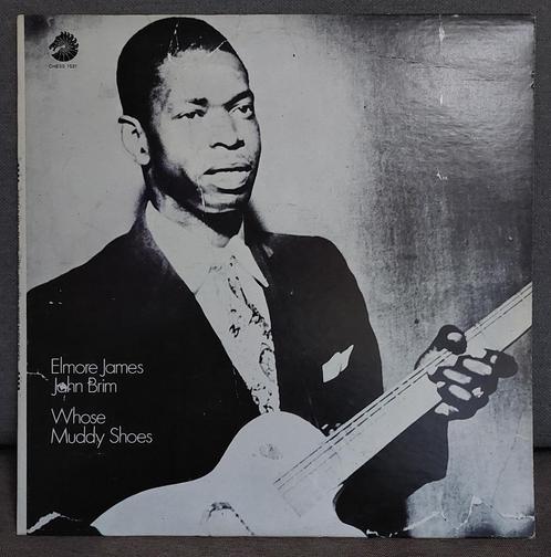 Elmore James, John Brim - Whose Muddy Shoes LP, Cd's en Dvd's, Vinyl | Jazz en Blues, Gebruikt, Blues, 1940 tot 1960, 12 inch