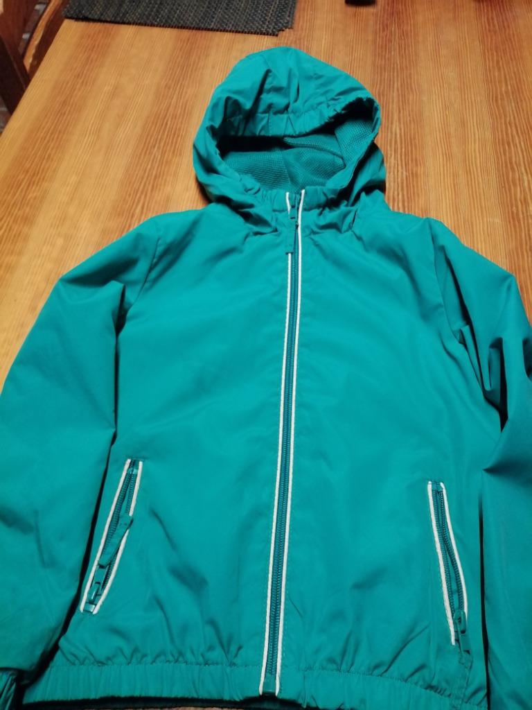 Veste de pluie enfant 110/116, Enlèvement ou Envoi, Comme neuf, Garçon ou Fille, Manteau