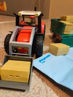 Rode traktor met kar. 4496, Enlèvement ou Envoi, Utilisé, Ensemble complet