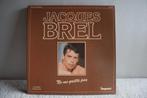 SET VAN 3 LP'S JACQUES BREL, Ophalen of Verzenden, Zo goed als nieuw, 12 inch, Overige genres
