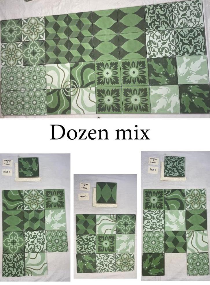 Emery&Cie: tegels, smeedijzeren handgrepen & lampen, Doe-het-zelf en Bouw, Tegels, Nieuw, Overige typen, Overige materialen, Minder dan 20 cm