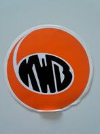 Vintage Sticker - KWB - Mooie staat, Ophalen of Verzenden, Gebruikt, Bedrijf of Vereniging