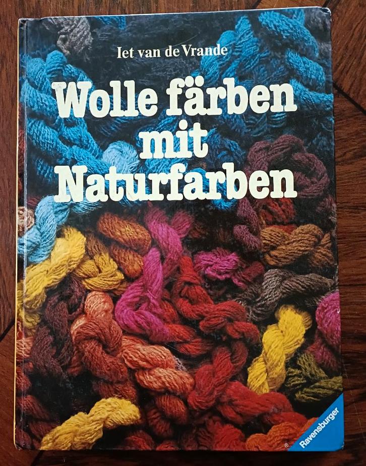 Groot plantaardig verfboek - Iet van de Vrande DUITSE ED., Boeken, Hobby en Vrije tijd, Gelezen, Overige onderwerpen, Ophalen of Verzenden