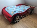 Autobed 90x200, Kinderen en Baby's, Kinderkamer | Bedden, Ophalen, 85 tot 100 cm, Zo goed als nieuw, Lattenbodem