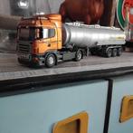 Tekno scania R met tankopligger, Hobby en Vrije tijd, Ophalen of Verzenden, Zo goed als nieuw, Tekno