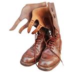 British Army - Officers Buckle Boots - 1945, Ophalen of Verzenden, Landmacht, Kleding of Schoenen