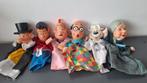 40 handpoppen voor poppenkast(samson, roodkapje...), Enlèvement, Utilisé, Autres types