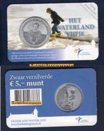Pays-Bas : 5 euros 2010 - type 1 - argenté en carte-monnaie, Timbres & Monnaies, 5 euros, Envoi, Monnaie en vrac