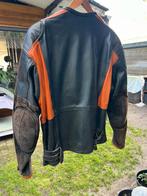Lederen jas, Motoren, Kleding | Motorkleding, Ophalen, Tweedehands, Heren
