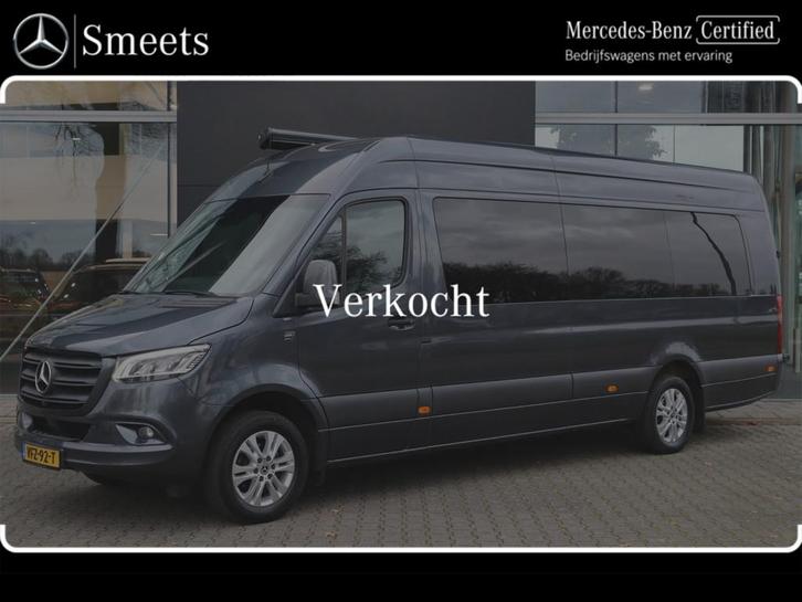 Mercedes-Benz Sprinter 319 V6 L4H3 DC MOTORCROSS / KARTING, Auto's, Bestelwagens en Lichte vracht, Bedrijf, Te koop, Alarm, Bochtverlichting