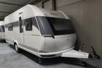 Nieuwe 4pers.Hobby met 2x1p bed, rondzit, BADKAMERCARAVAN, Rondzit, Hobby, Bedrijf, Reservewiel