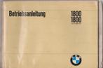 Handleiding BMW 1800 Betriebsanleitung