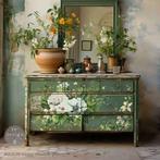 Meubel decor transfer - Froggy Meadow Greens, Ophalen of Verzenden, Nieuw
